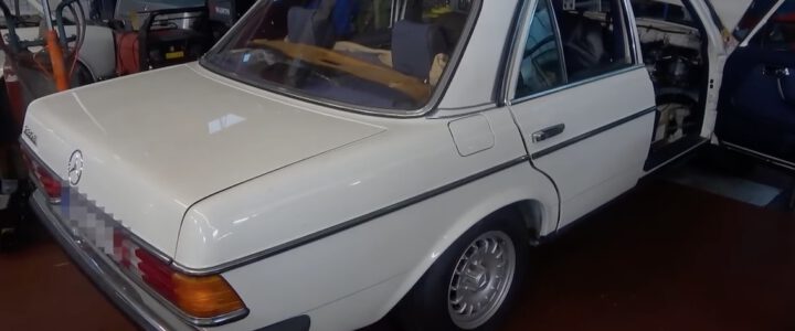 Mercedes Benz W123 – Klimaanlage nachgerüstet